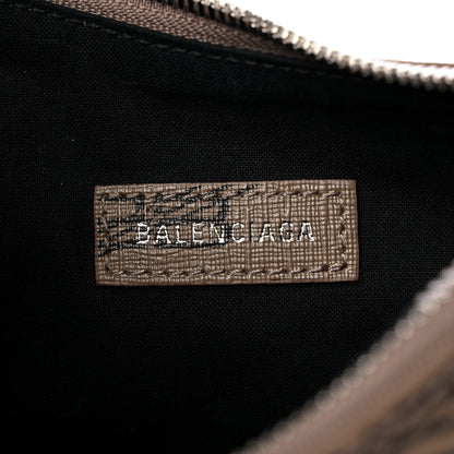 Balenciaga Coated Canvas BB Monogram Le Cagole Shoulder Bag XS Beige Brown 7 of 10