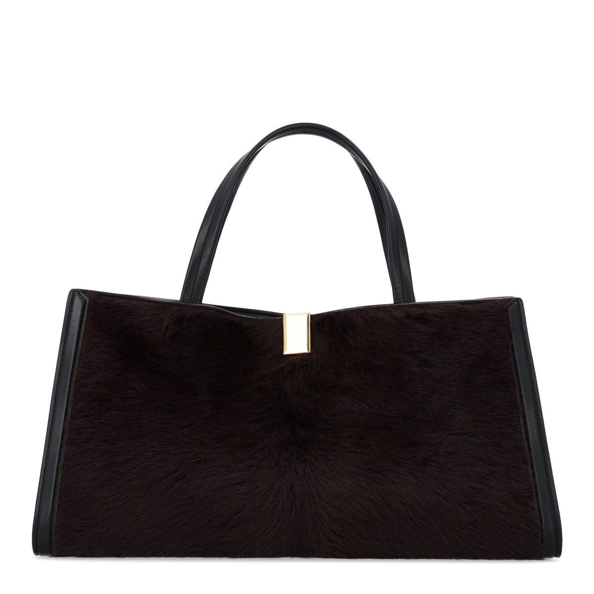 Calf Hair Small Kit Cabas Black