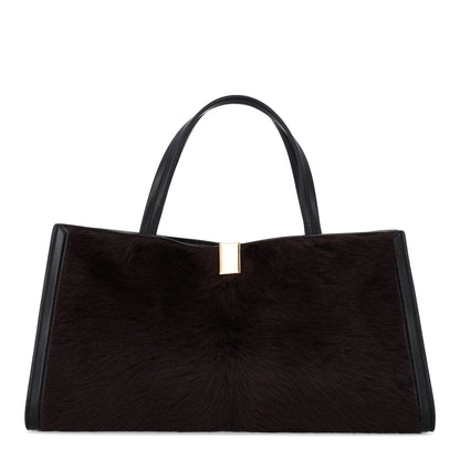 Phoebe Philo Calf Hair Small Kit Cabas Black 1 of 10