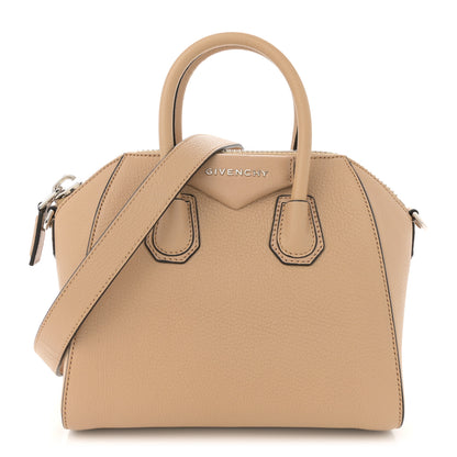 Givenchy Sugar Goatskin Mini Antigona Beige Camel 1 of 10