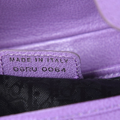 Christian Dior Calfskin Saddle Bag Purple 7 of 7