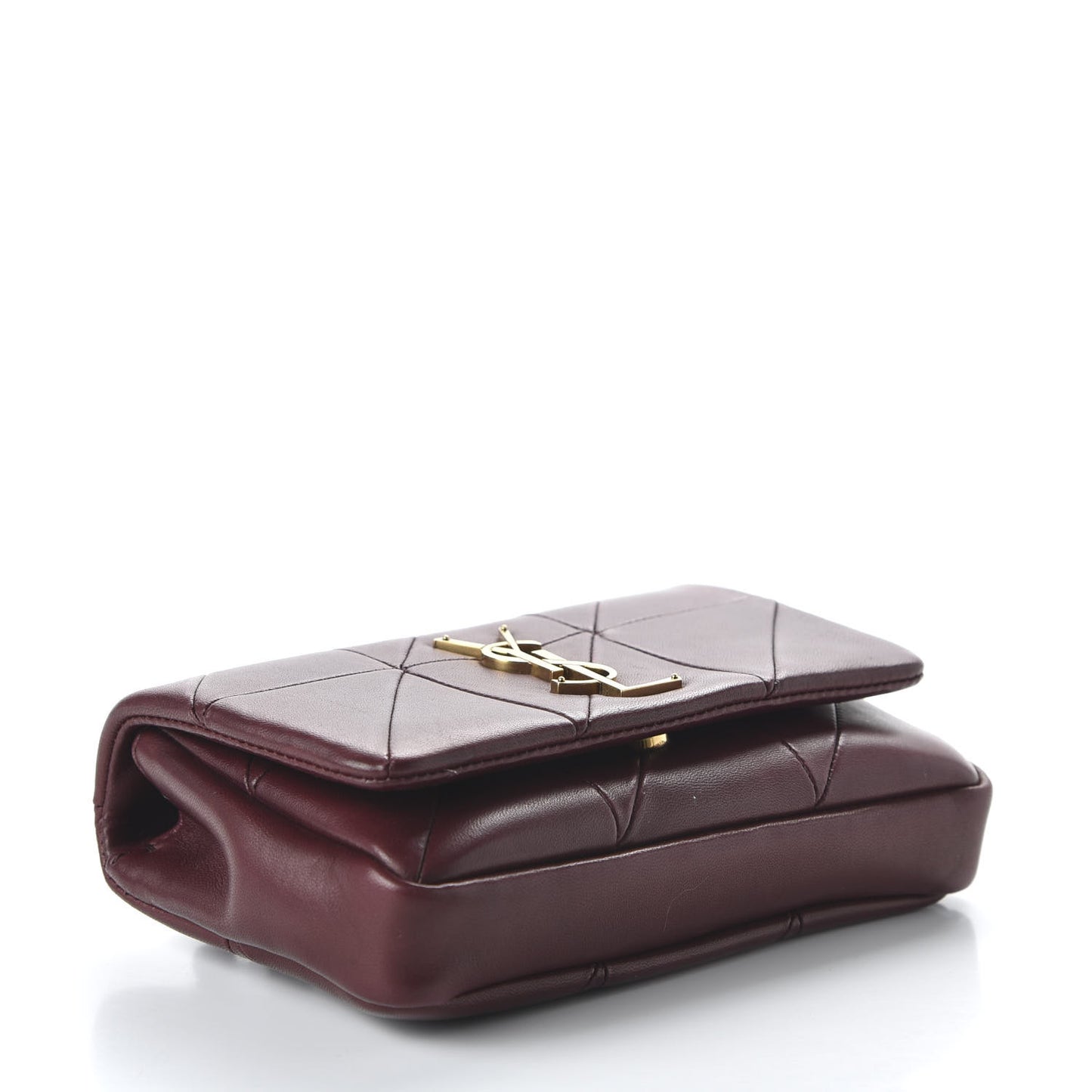 Lambskin Monogram Jamie Belt Bag Red