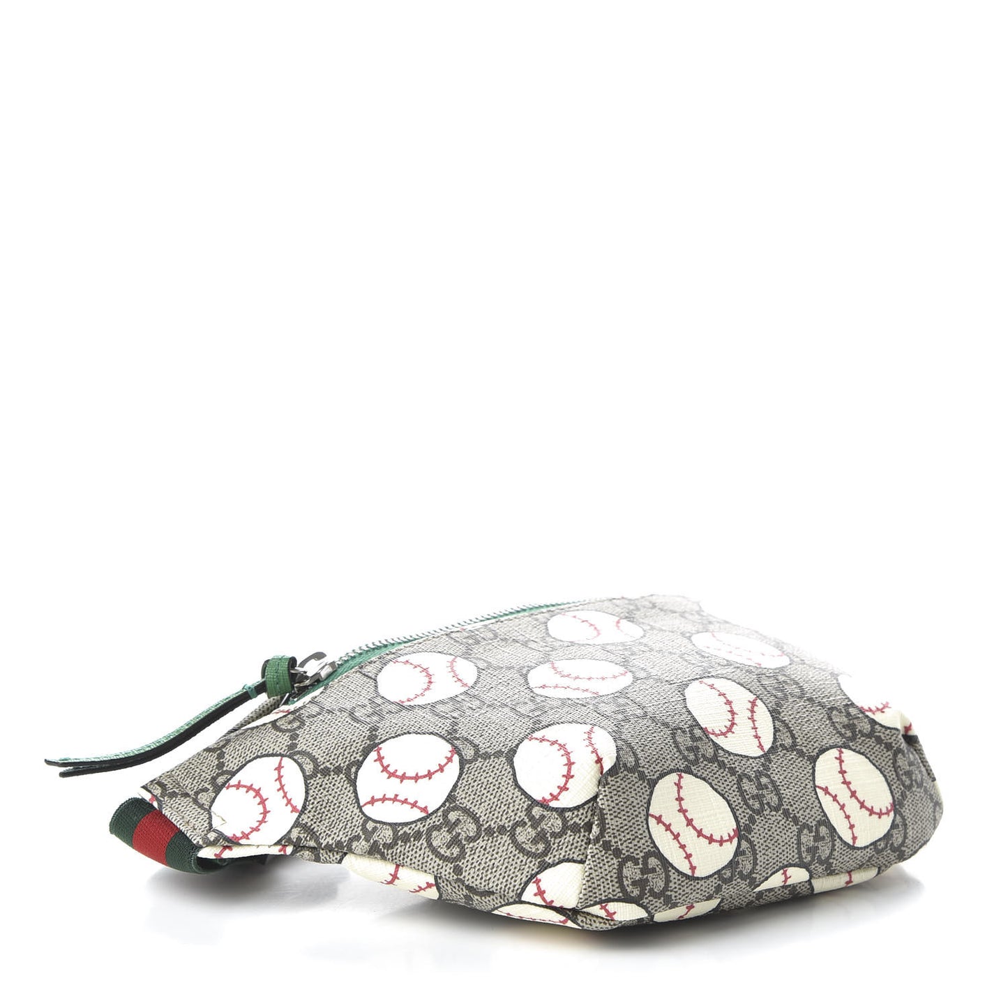 GG Supreme Monogram Baseballs Web Childrens Belt Bag