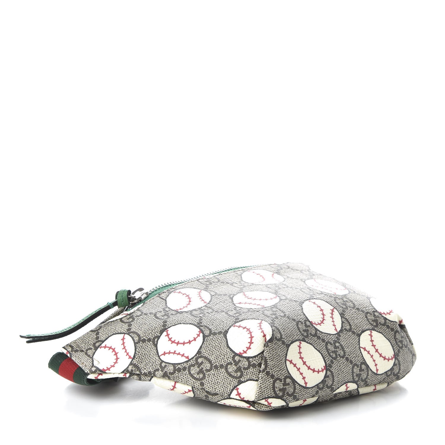 Gucci GG Supreme Monogram Baseballs Web Childrens Belt Bag 4 of 10