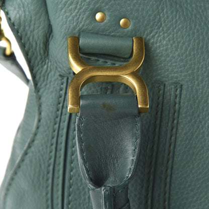 Chloe Calfskin Medium Marcie Satchel Emerald 11 of 13