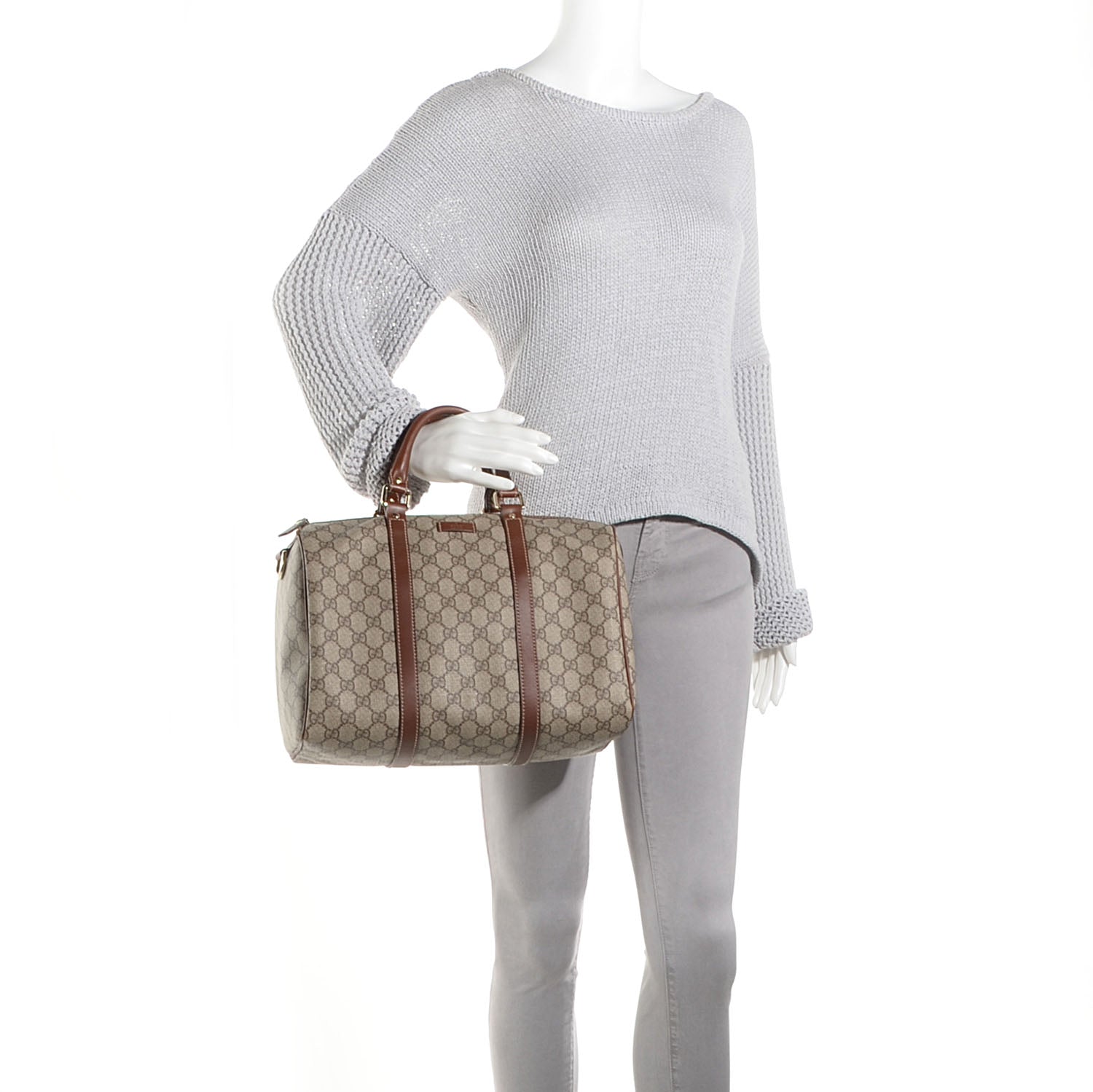 Gucci GG Plus Monogram Medium Joy Boston Brown 2 of 7