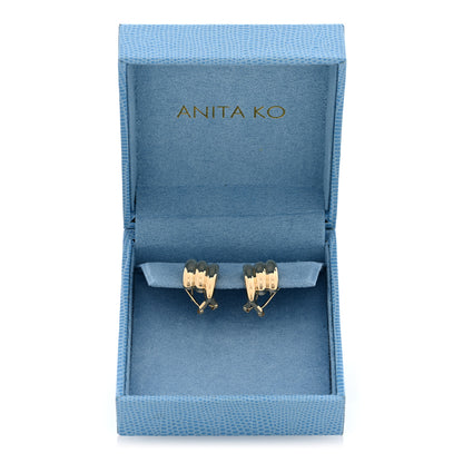 Anita Ko 18K Yellow Gold Small Claire Earrings 5 of 5