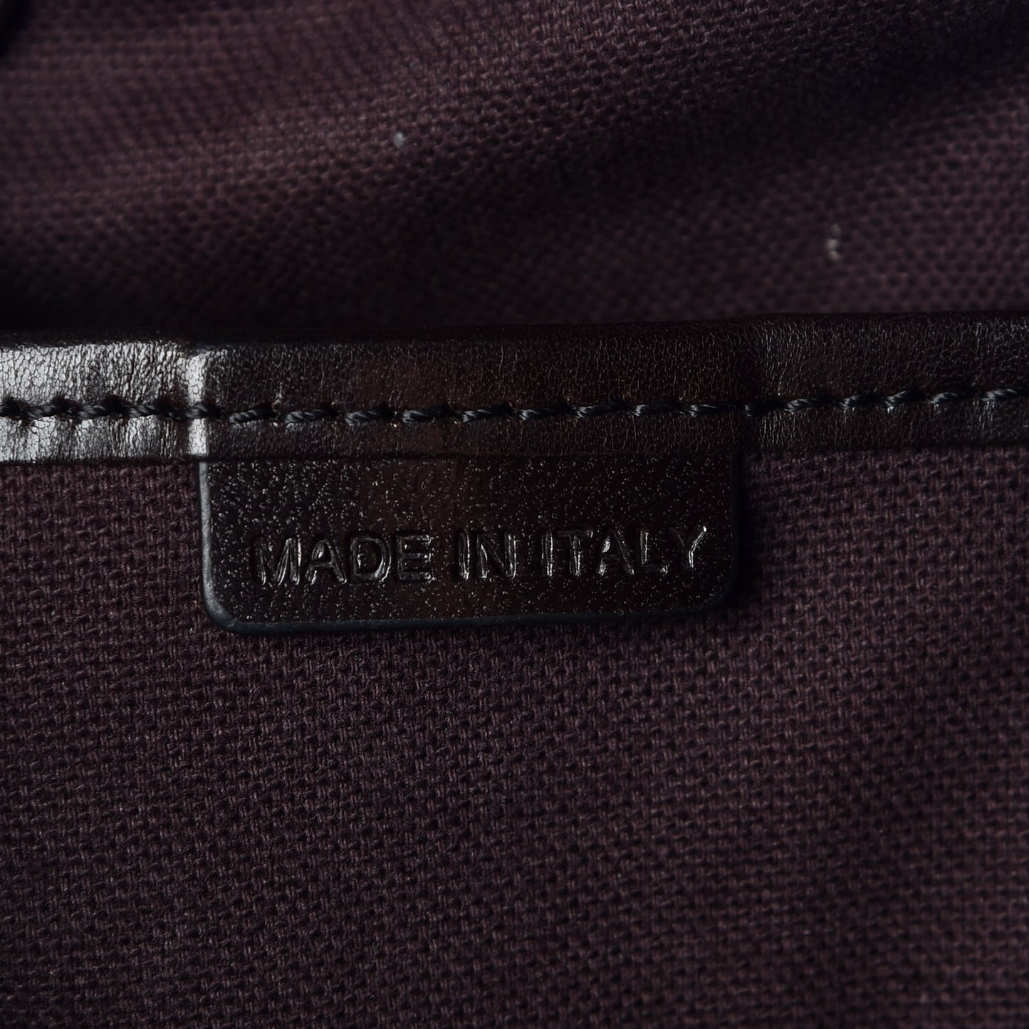 Suede Haymarket Check Colorblock Small Canterbury Tote Plum