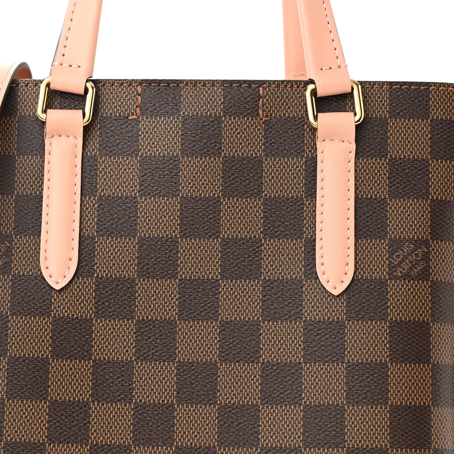 Louis Vuitton Damier Ebene Belmont PM Venus Pink 7 of 9