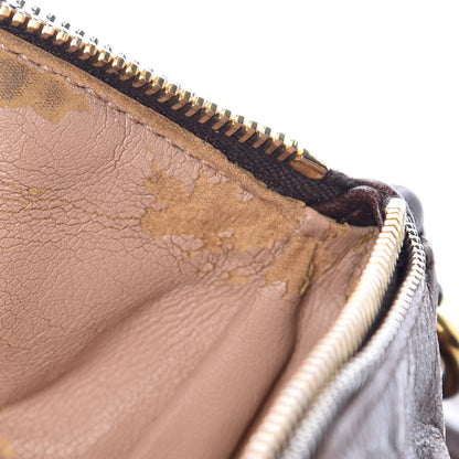 Prada Vitello Shine Shopping Satchel Brown 9 of 23
