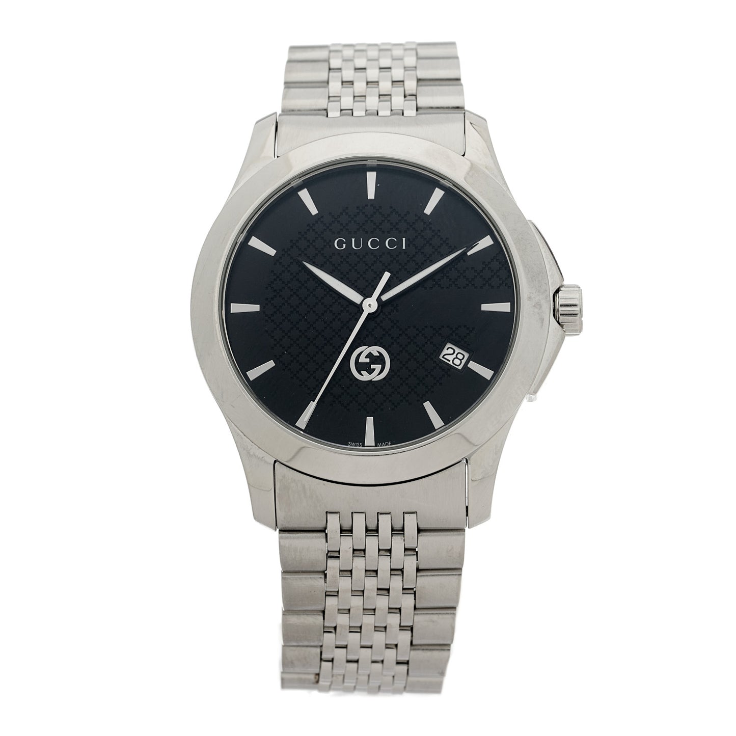 Stainless Steel 38mm G-Timeless Quartz Watch Black