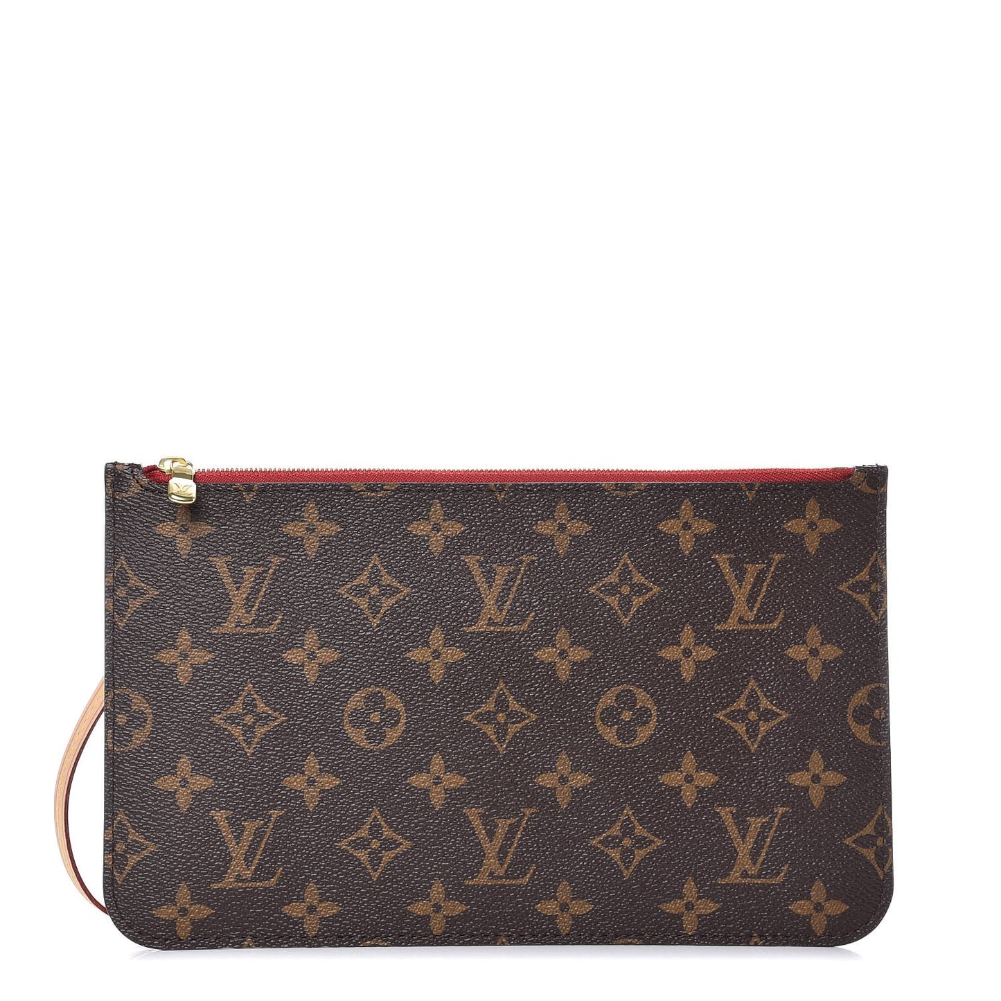 Monogram Neverfull MM GM Pochette Cherry