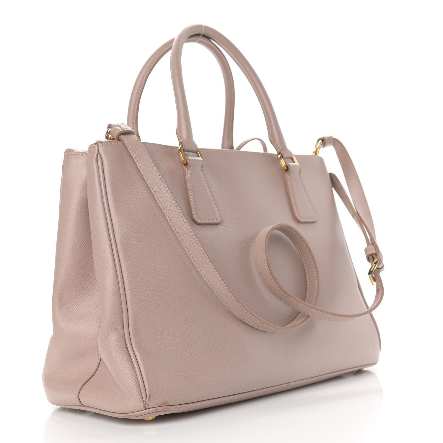 Prada Saffiano Medium Galleria Double Zip Tote Cammeo 3 of 22