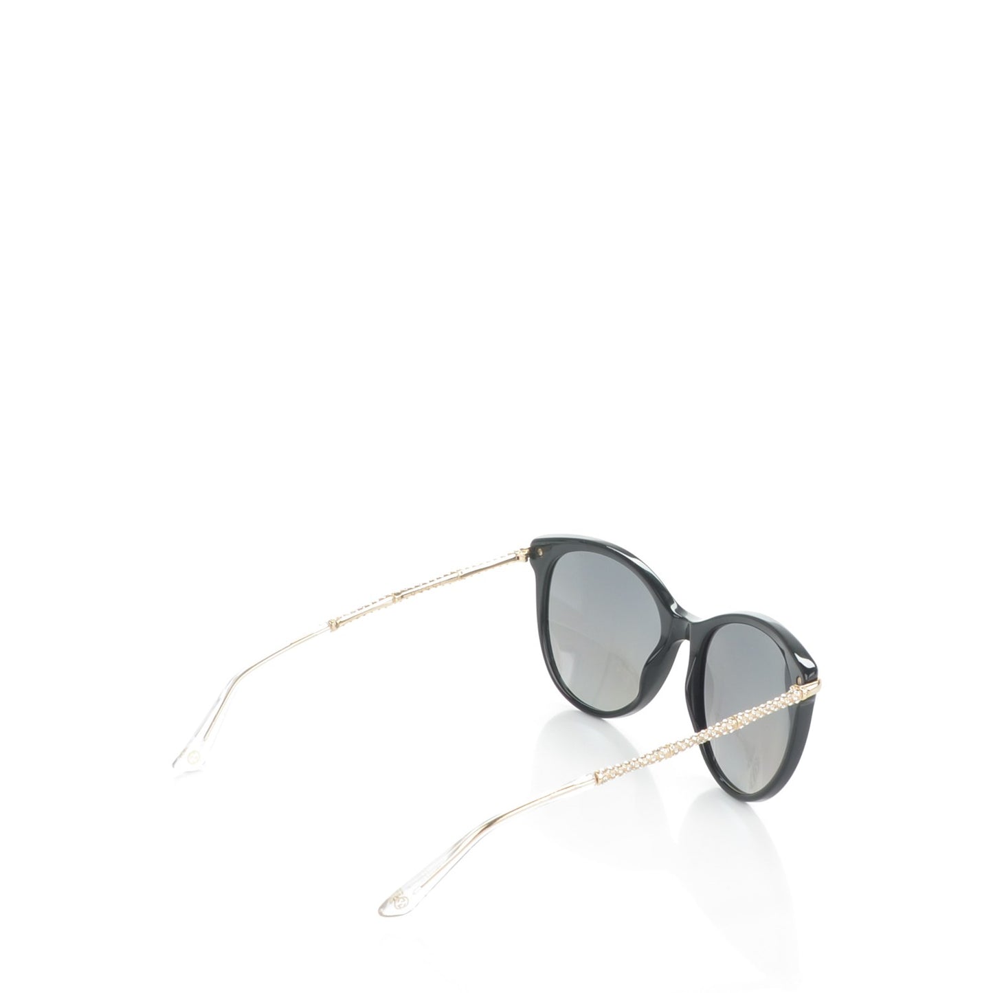 Crystal Bamboo Cat Eye GG 3771/N/F/S Sunglasses Gold