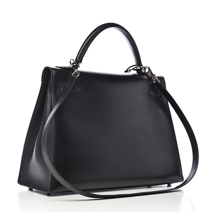Hermes Chamonix Kelly Sellier 32 Black 3 of 39