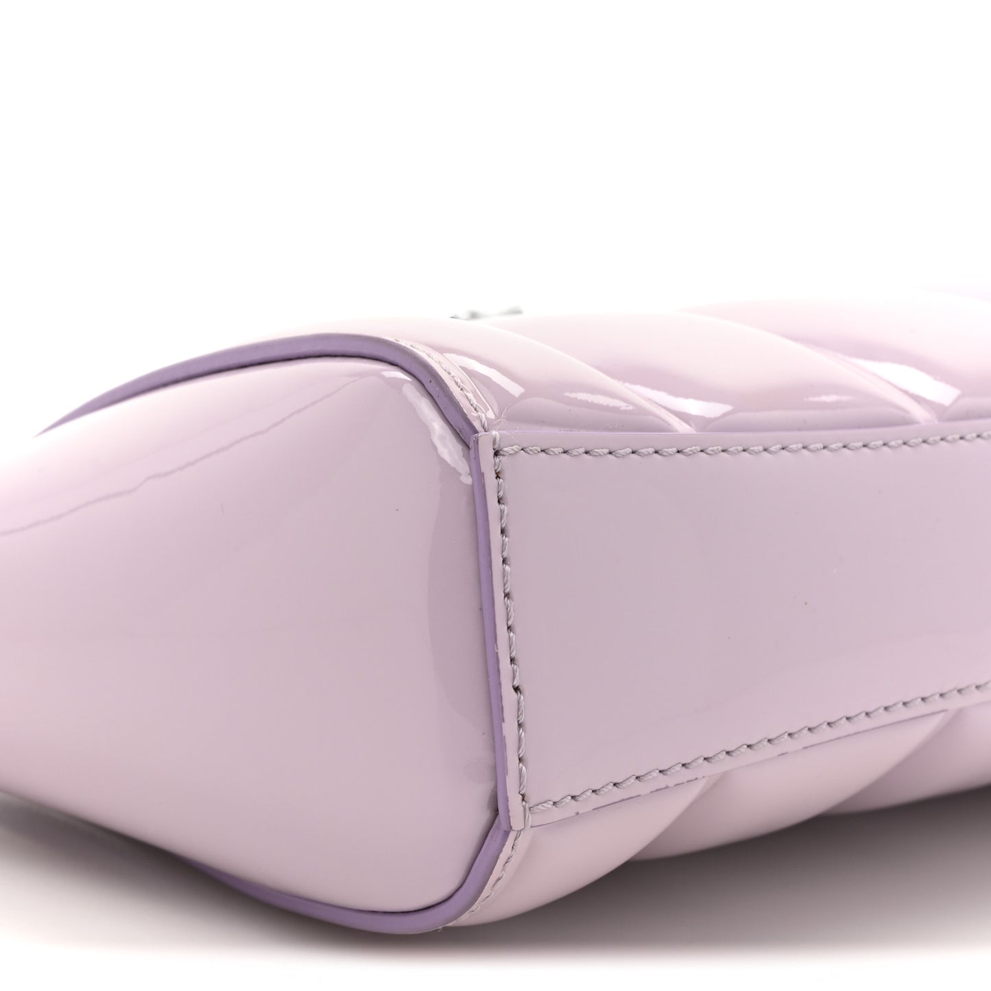 Patent Calfskin 4G Padded XS Lock Antigona Shoulder Bag Lilac