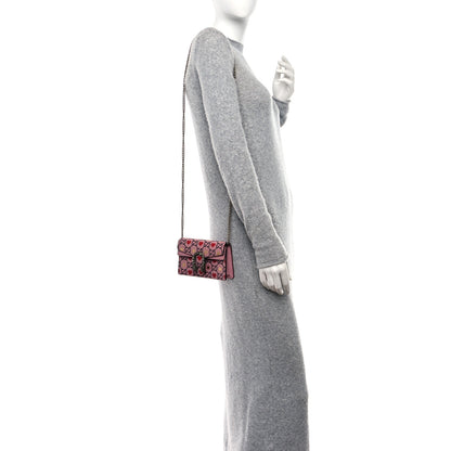 Gucci Calfskin Valentine's Day Exclusive Super Mini Dionysus Shoulder Bag 2 of 9
