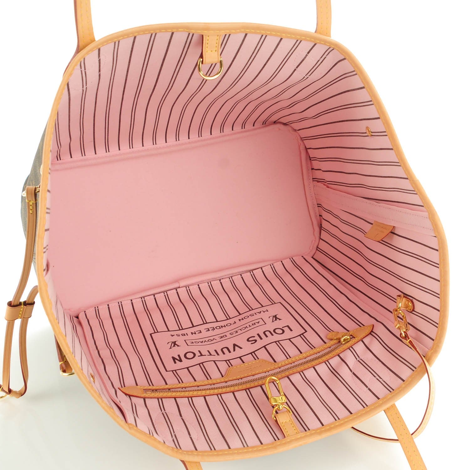 Louis Vuitton Monogram Neo Neverfull MM Rose Ballerine 6 of 9