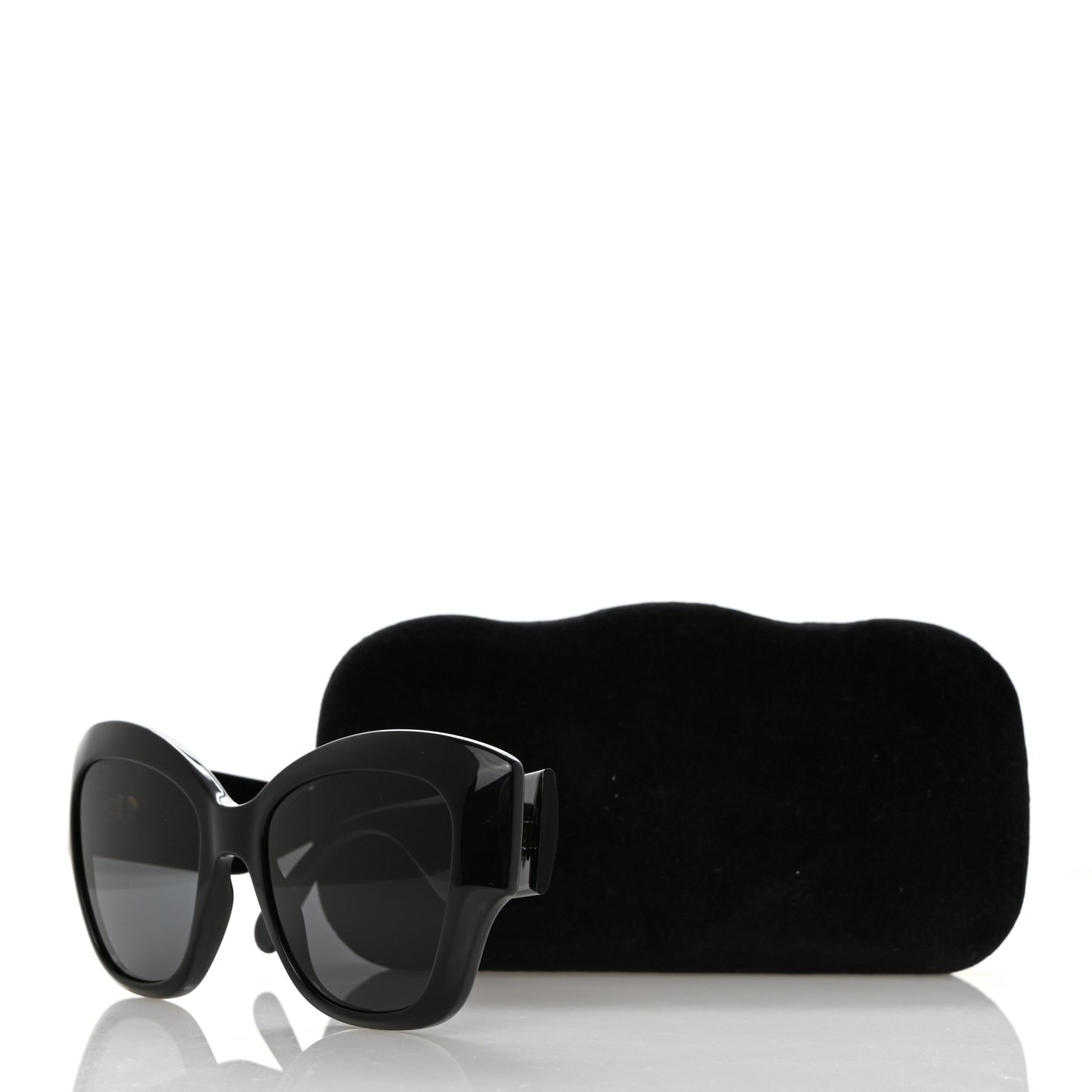 Acetate GG Butterfly Sunglasses GG0808S Black