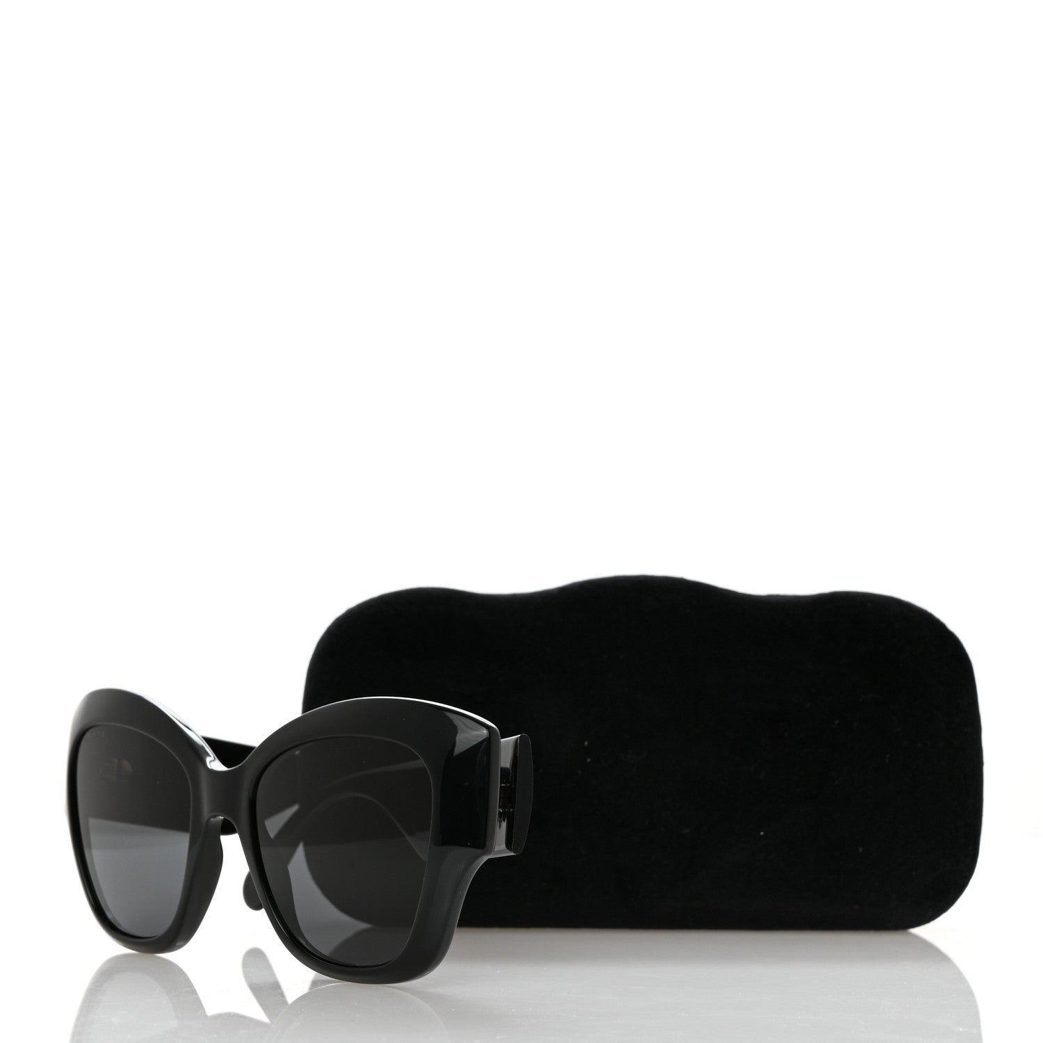 Gucci Acetate GG Butterfly Sunglasses GG0808S Black 8 of 8