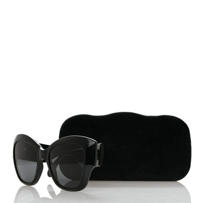 Gucci Acetate GG Butterfly Sunglasses GG0808S Black 8 of 8