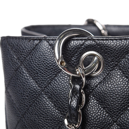 Chanel Caviar Quilted Grand Shopping Tote GST Black 20 of 26