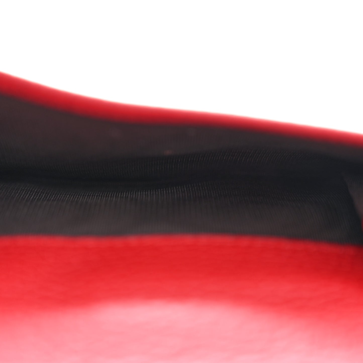 Dollar Calfskin Double G French Flap Wallet Hibiscus Red