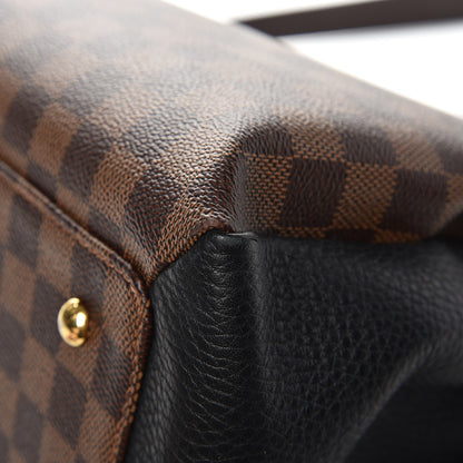 Louis Vuitton Cuir Taurillon Damier Ebene Normandy Black 9 of 13