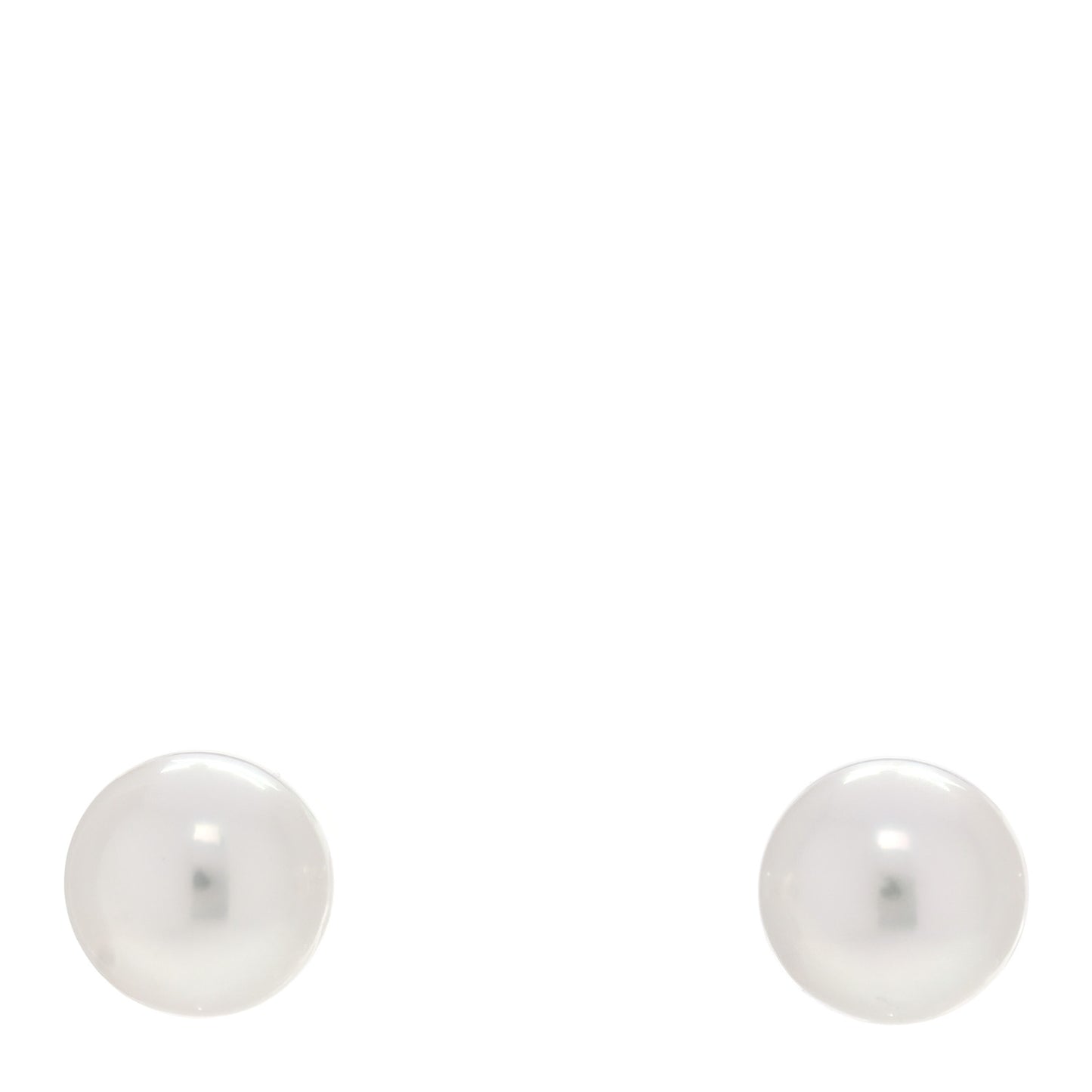 18K Gold Akoya Cultured Pearl 7-7.5mm Earrings