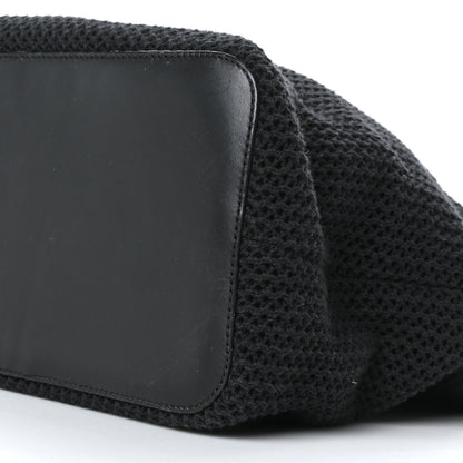 Chanel Cotton Net CC Tote Black 11 of 13