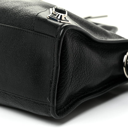 Balenciaga Chevre Silver Metallic Edge Hardware S City Black 7 of 12