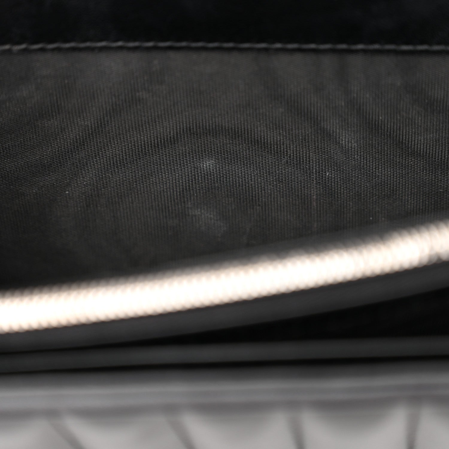 Gucci Calfskin Matelasse Aria GG Marmont Chain Wallet Black 8 of 12