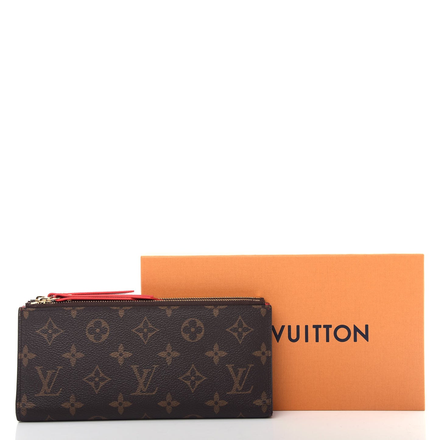 Monogram Adele Wallet Coquelicot