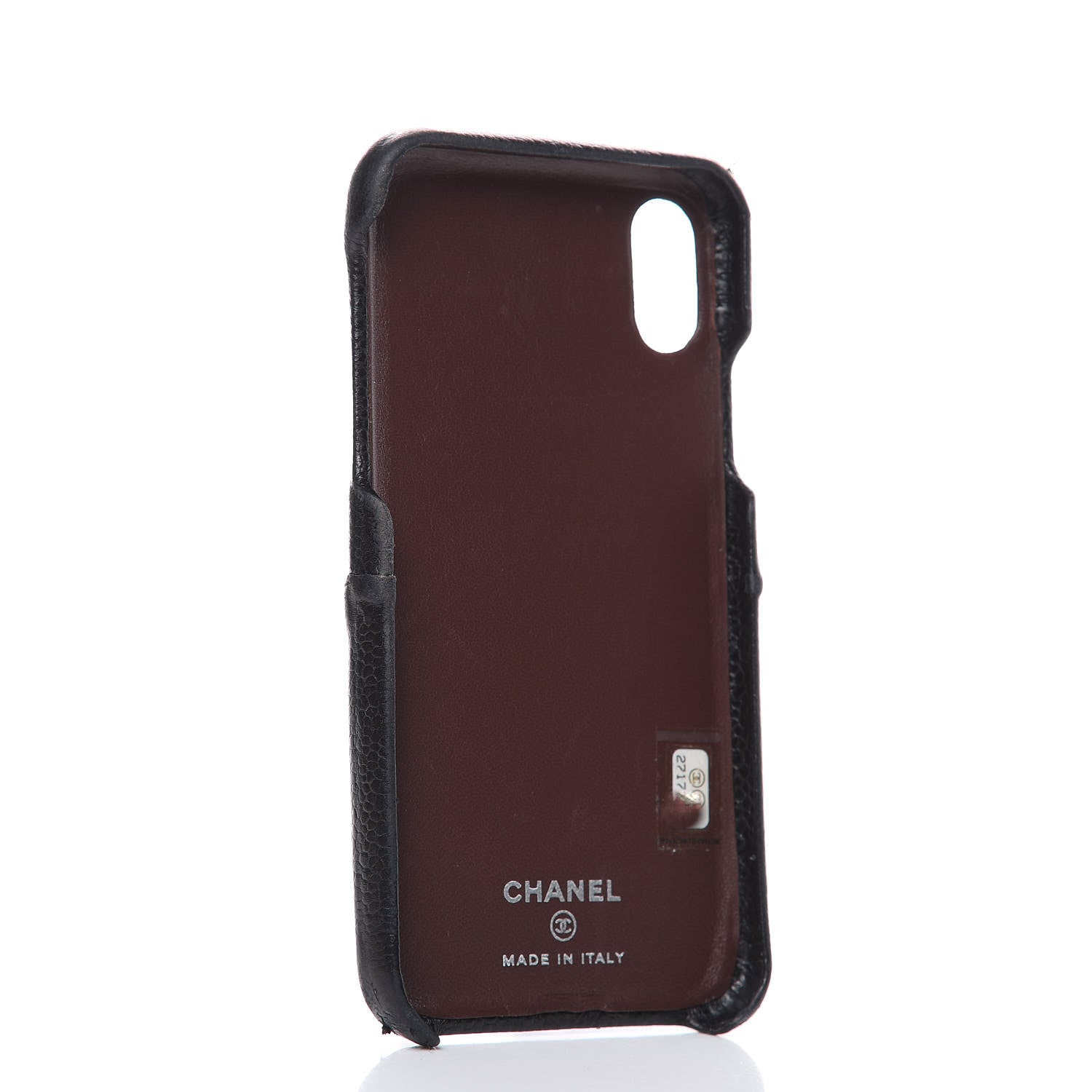 Chanel Caviar Quilted iPhone X Coco Tech Case Black 3 of 11