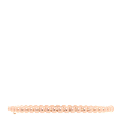 Van Cleef & Arpels 18K Rose Gold Perlee Pearls of Gold Bracelet S 3 of 4