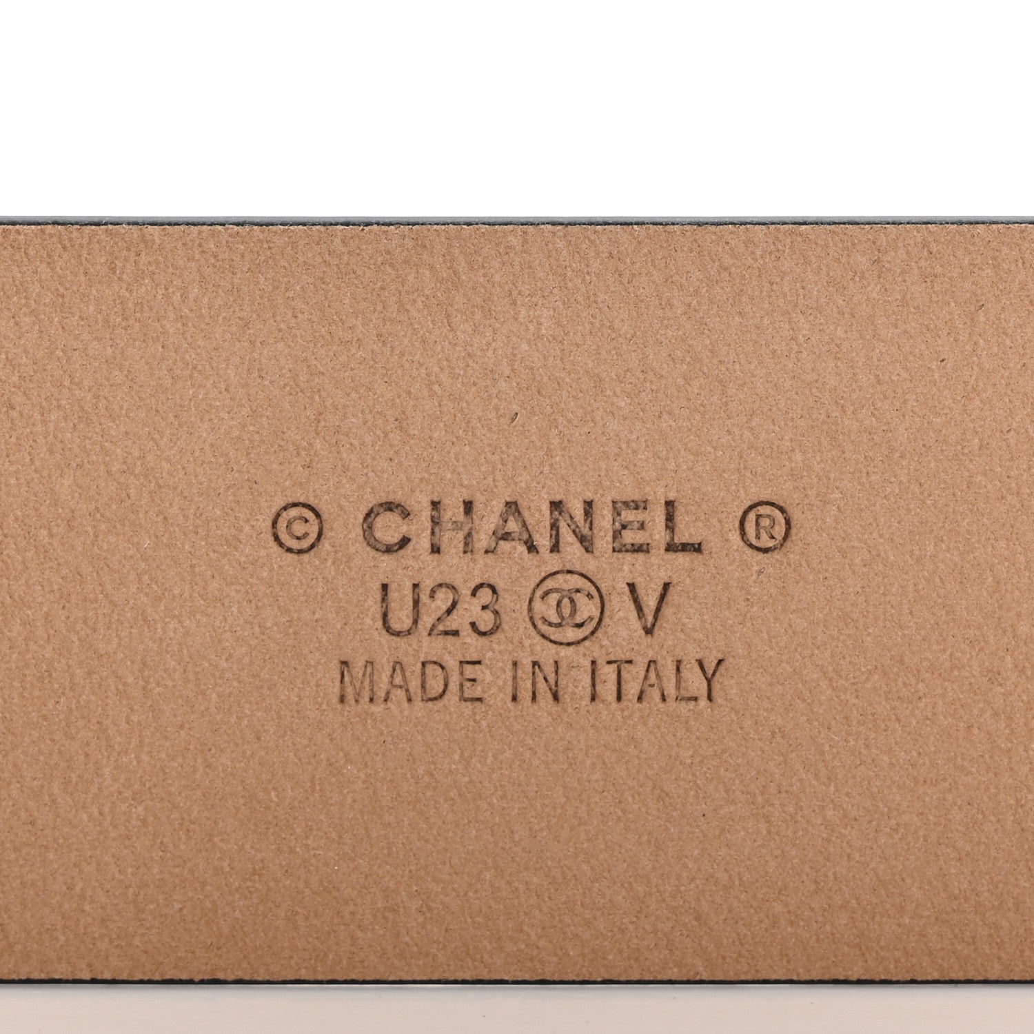 Chanel Calfskin Belt 95 38 Black 5 of 7