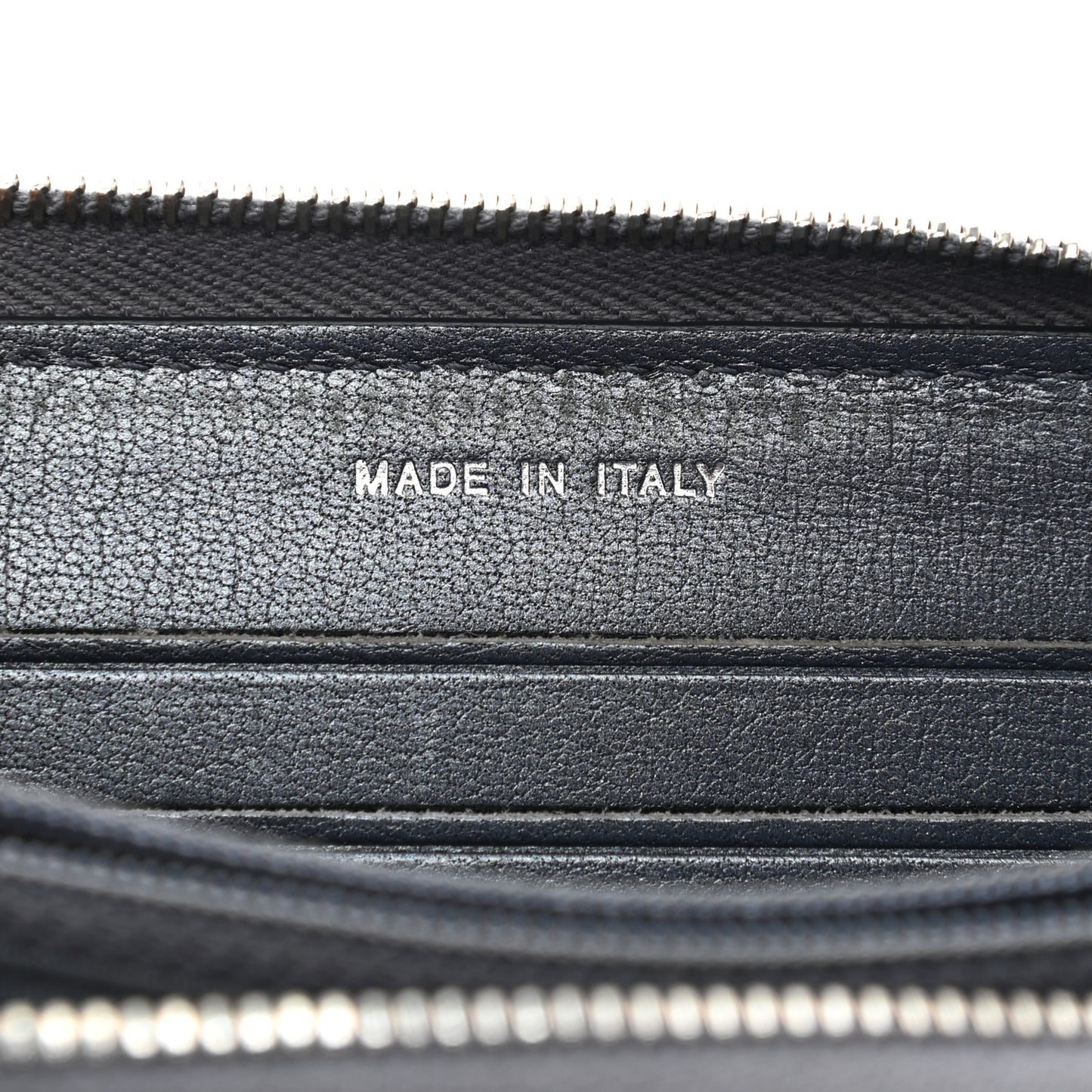 Lambskin Quilted Diamond CC Zip Around Wallet Blue
