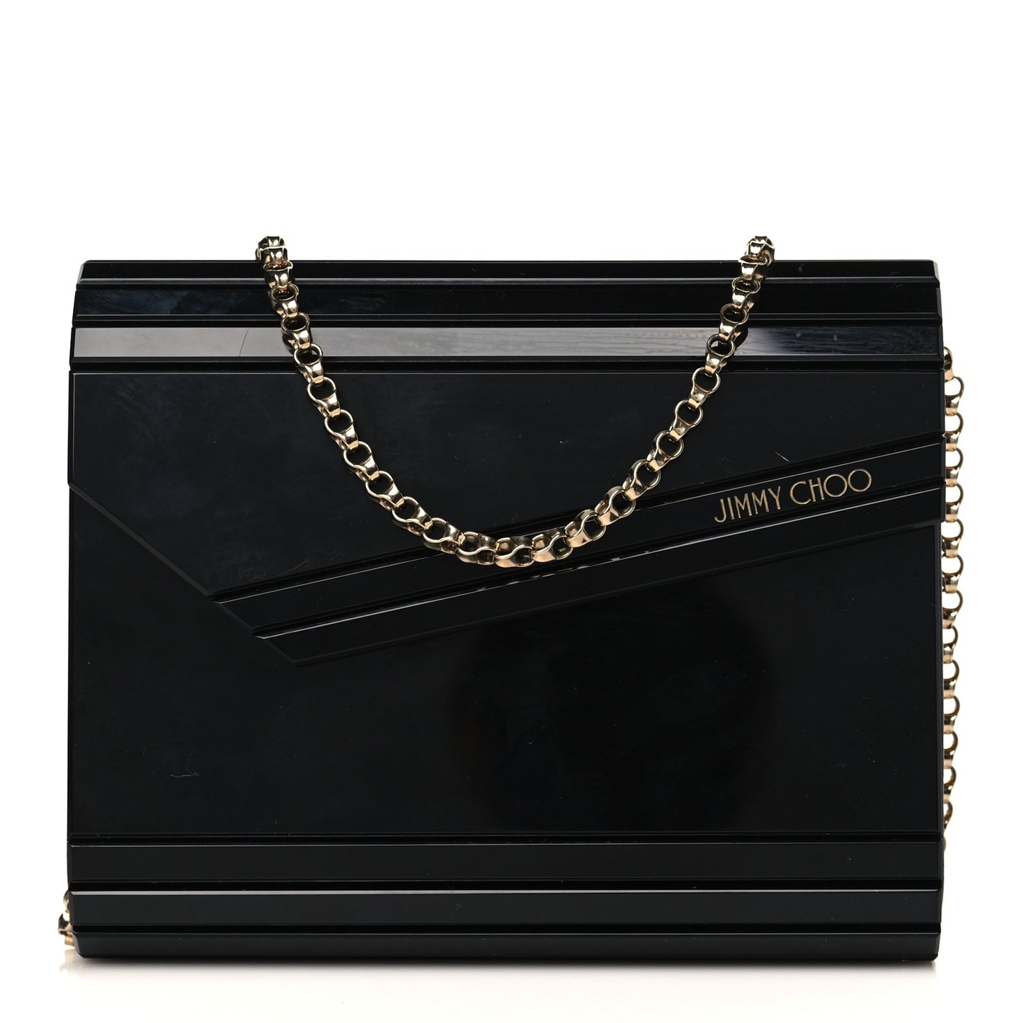 Acrylic Candy Clutch Black