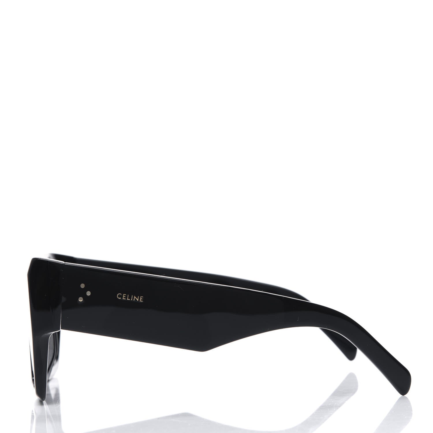 Celine Rectangular Sunglasses CL400921 Black 3 of 4