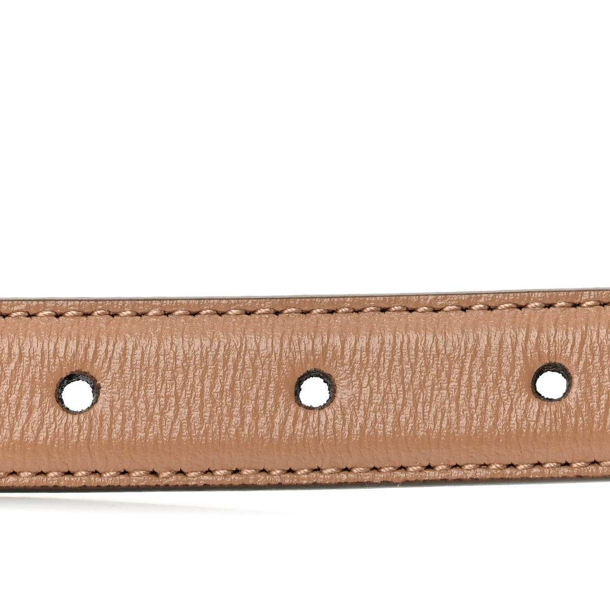 Gucci Azalea Calfskin Enamel Monochrome Double G 20mm Belt 70 28 Camelia 3 of 5