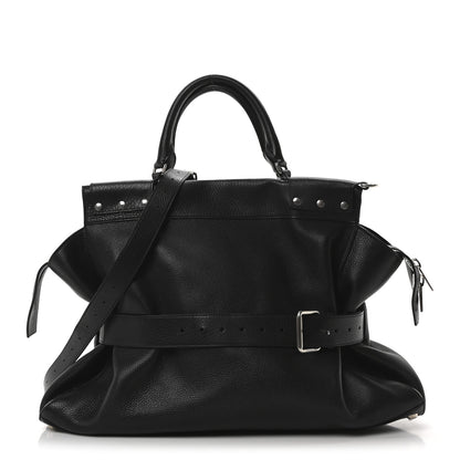 Balenciaga Grained Calfskin Waist Bag Black 1 of 10