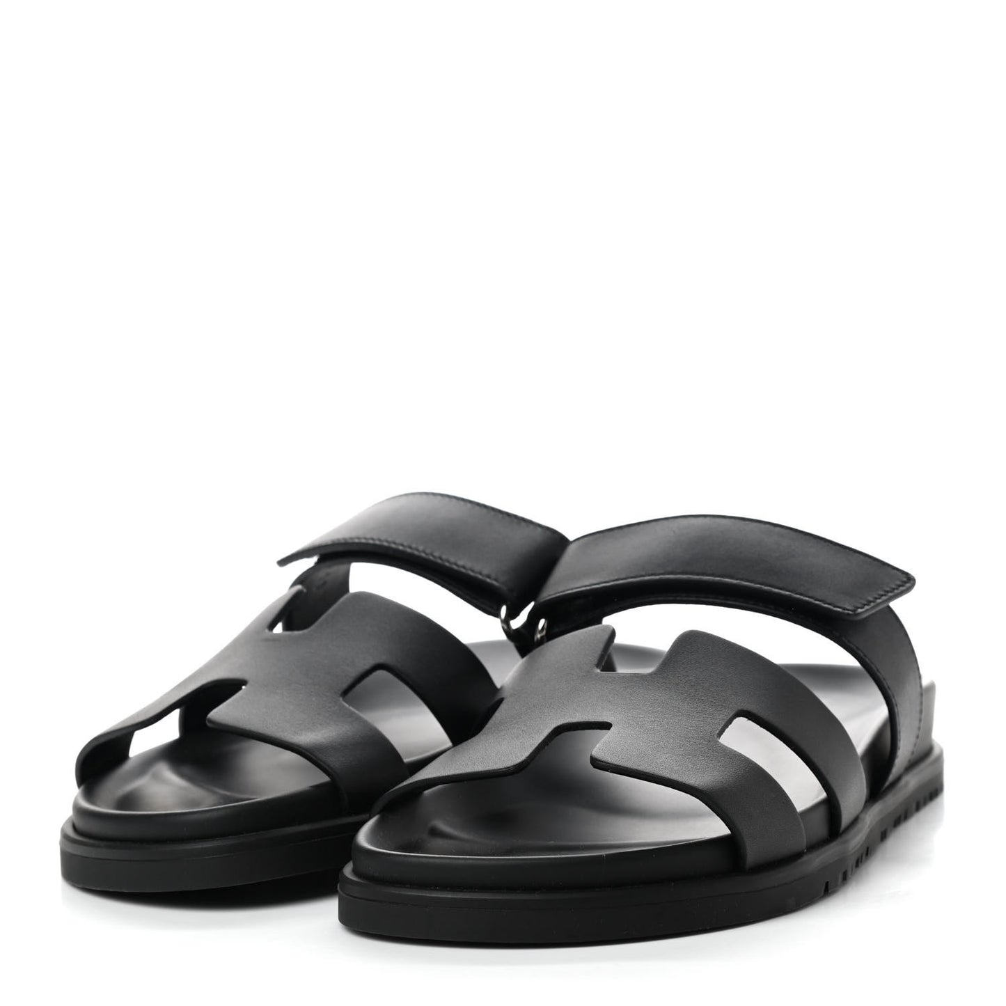 Calfskin Womens Chypre Sandals 37 Black
