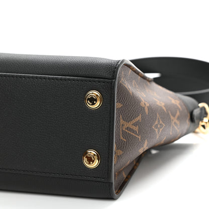 Louis Vuitton Calfskin Monogram On My Side PM Black 9 of 10