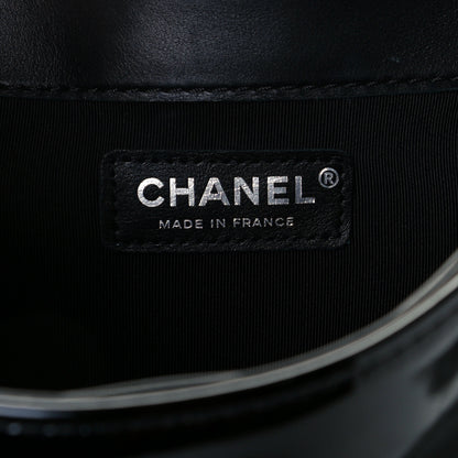 Chanel Patent Large Boy Reverso Flap Black 6 of 10