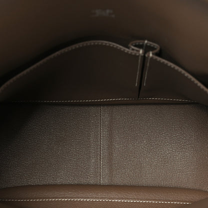 Hermes Taurillon Clemence Swift Jypsiere 31 Etoupe 5 of 10