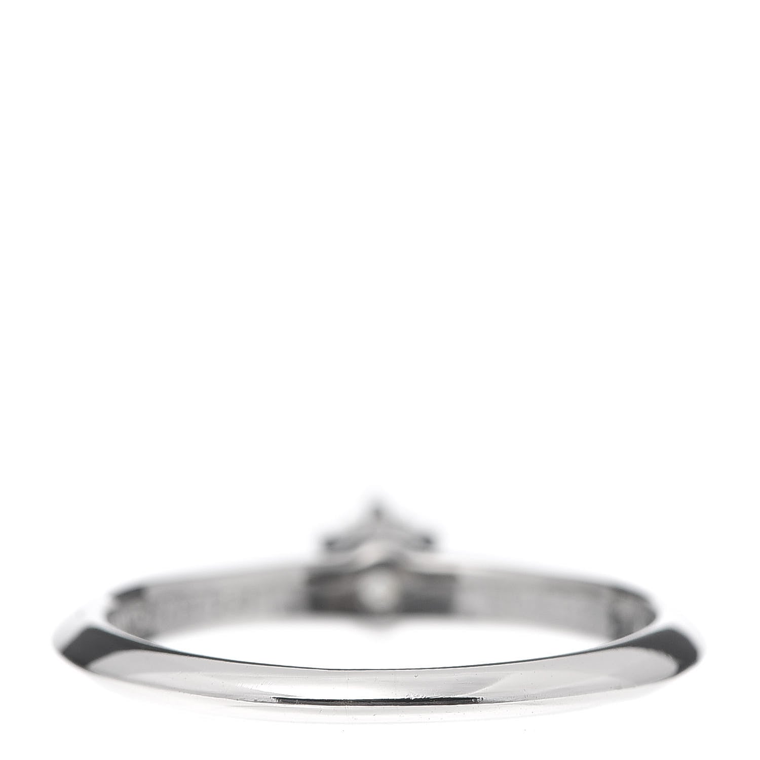 Tiffany Platinum Diamond .19ct Solitaire Engagement Ring 51 5.75 3 of 6