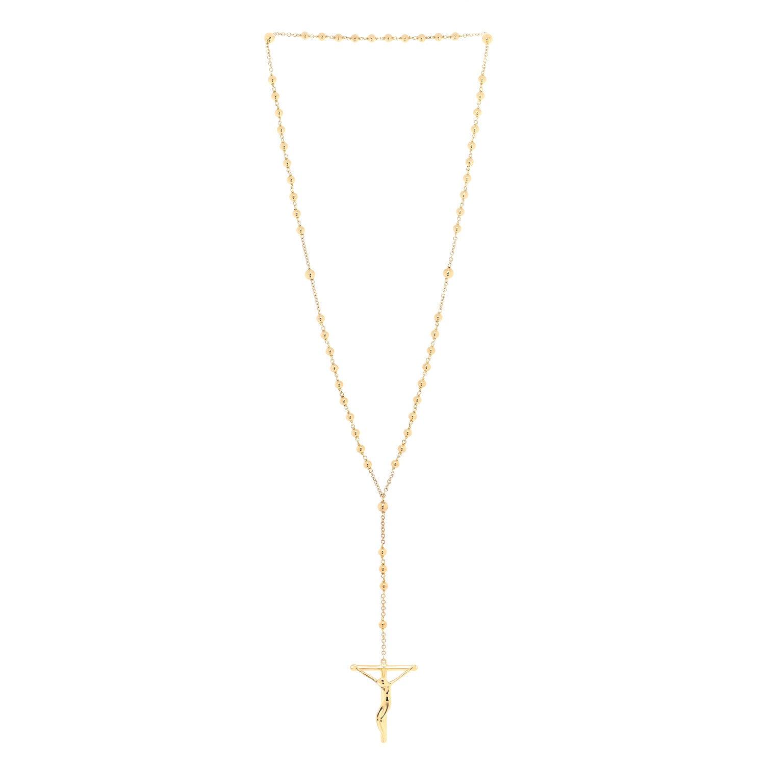 Tiffany 18K Yellow Gold Elsa Peretti Rosary 2 of 4