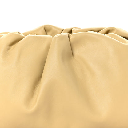 Bottega Veneta Smooth Butter Calf The Pouch Oversized Clutch Tapioca 7 of 9