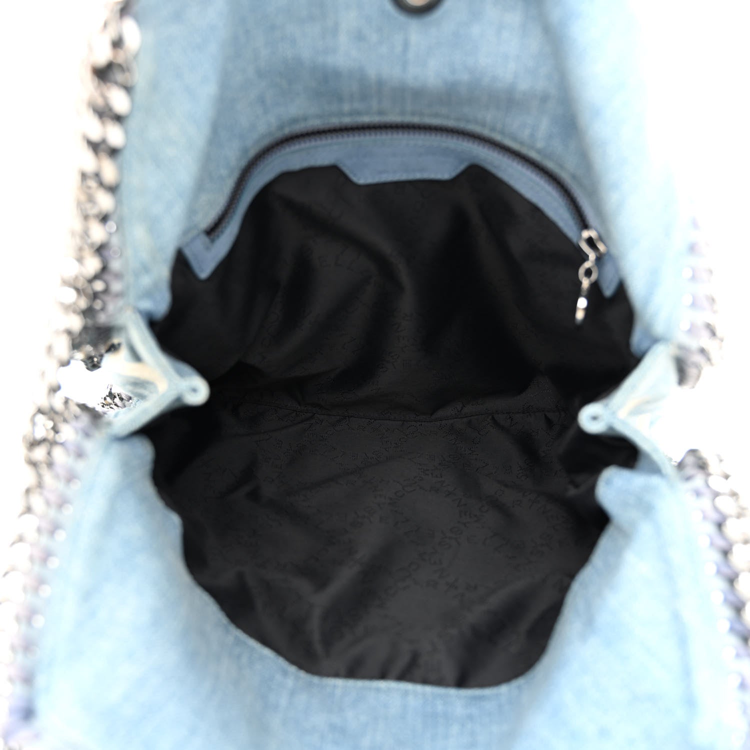 Stella McCartney Denim Star Small Falabella Tote Blue 5 of 13