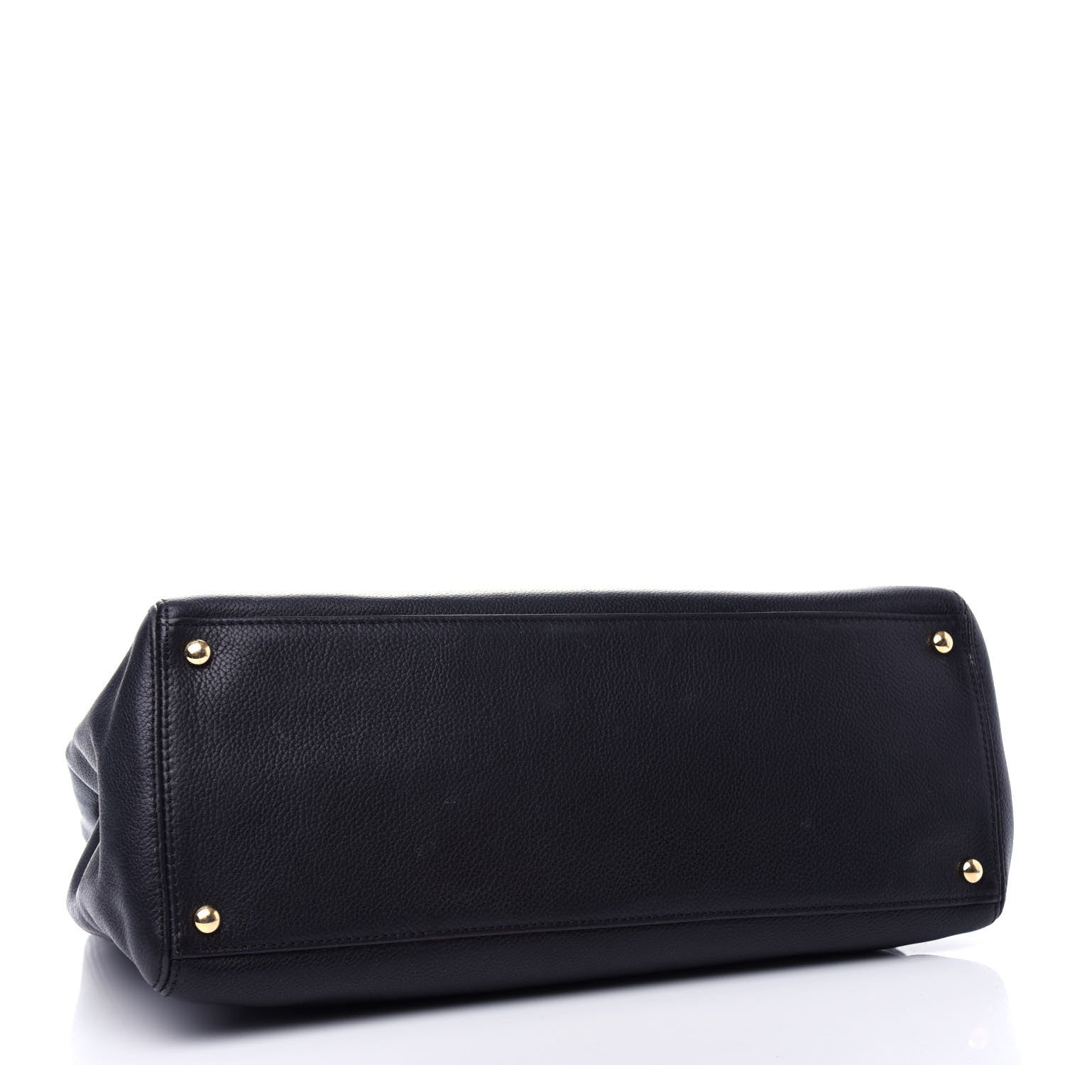 Chanel Calfskin Cerf Executive Shopper Tote Black 4 of 12